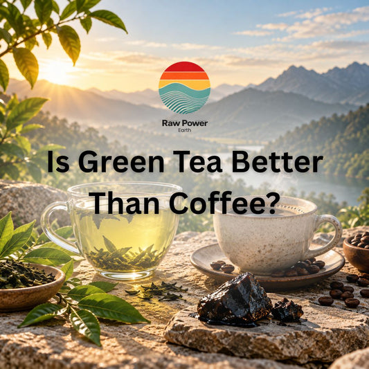 Why green tea is better than coffee...