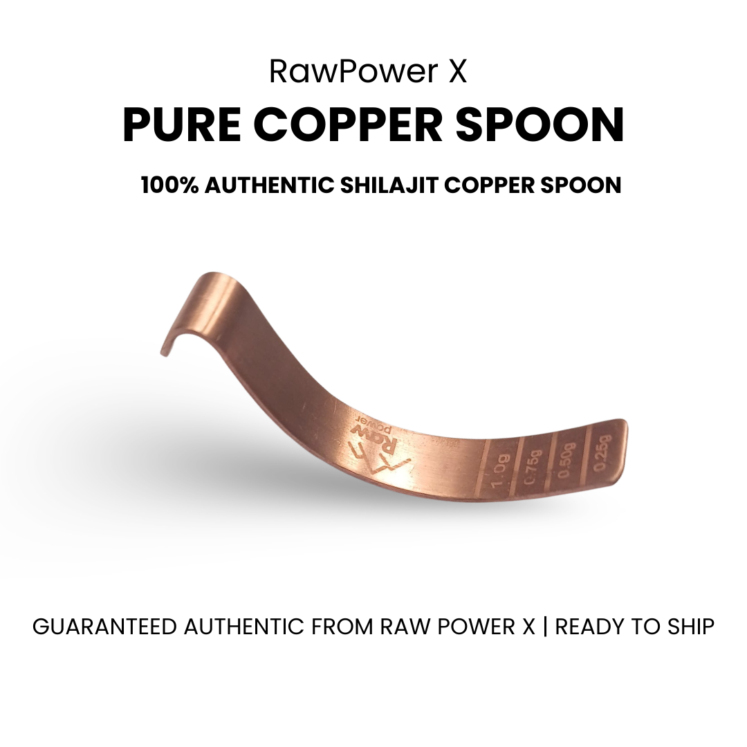 Copper Spoon x2 – Raw Power X Shilajit