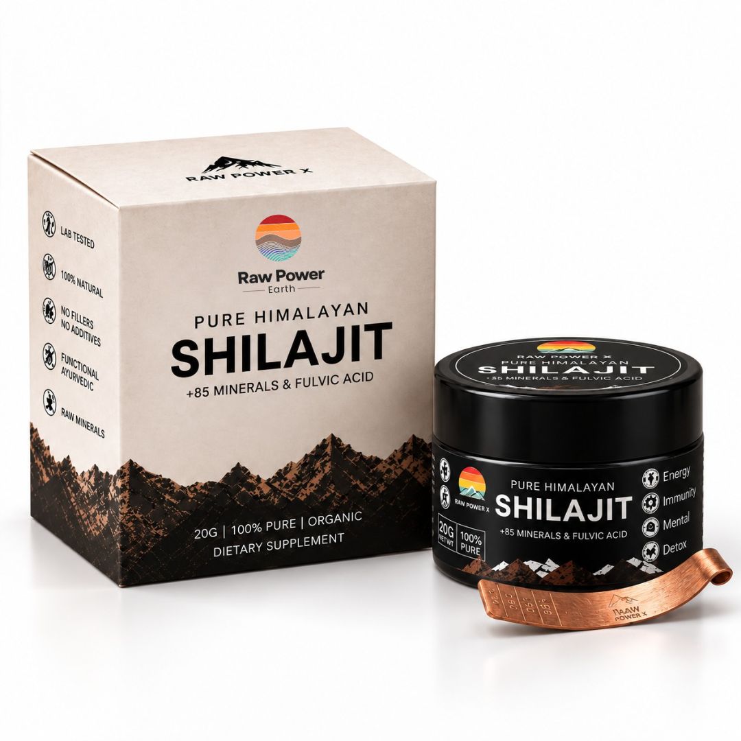 Raw Power X Shilajit 20g | ใช้ได้ 2 เดือน